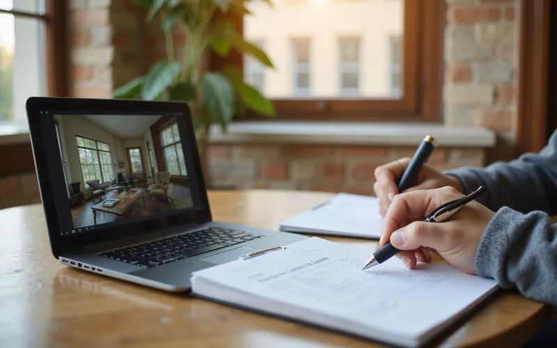 Checklist of items to confirm in writing before signing remotely
