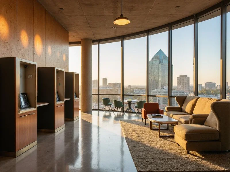 Co-working lounge and internet for remote days
