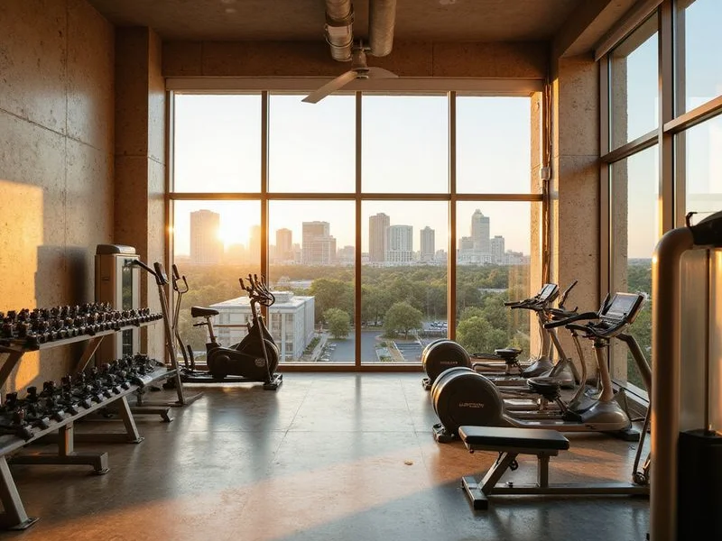 Fitness center equipment check