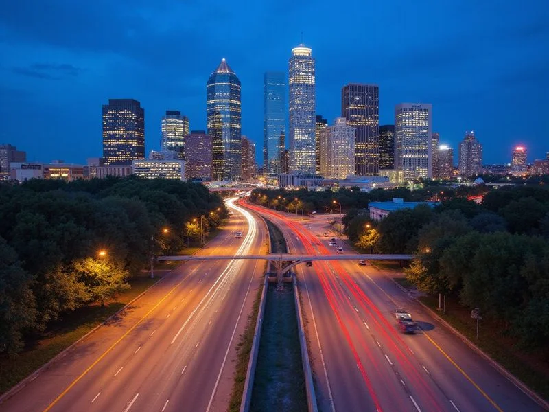 Commute corridor mapped at real drive times