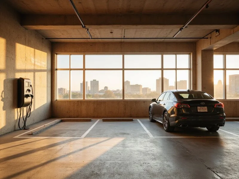 Tandem parking and EV charging