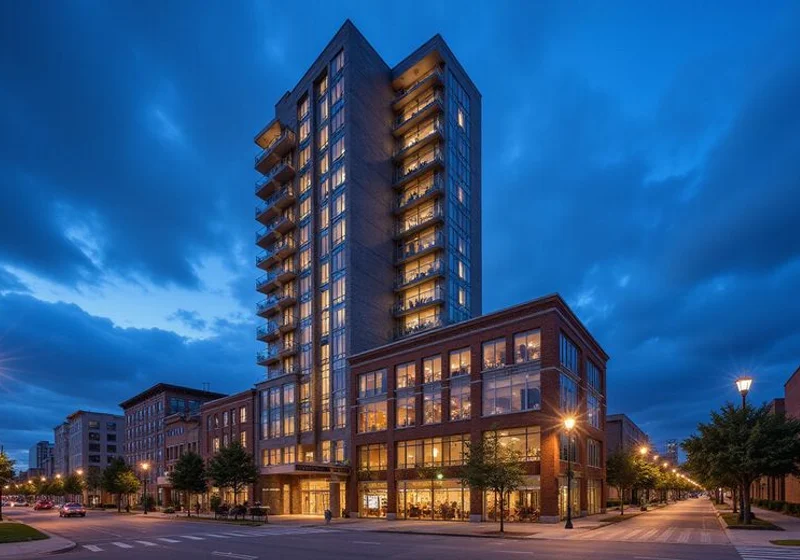 415 Colorado, 50-story residential tower at 415 Colorado St, Austin
