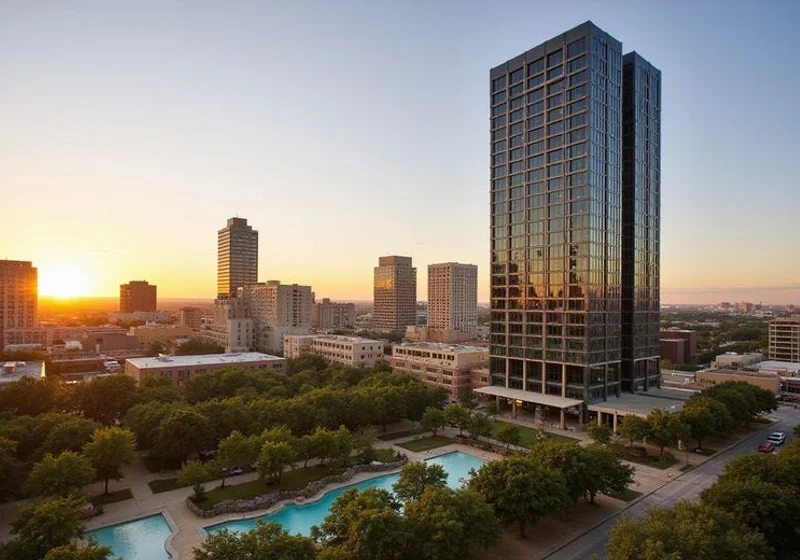 Hanover Republic Square, 44-story residential tower at 303 W 5th St, Austin