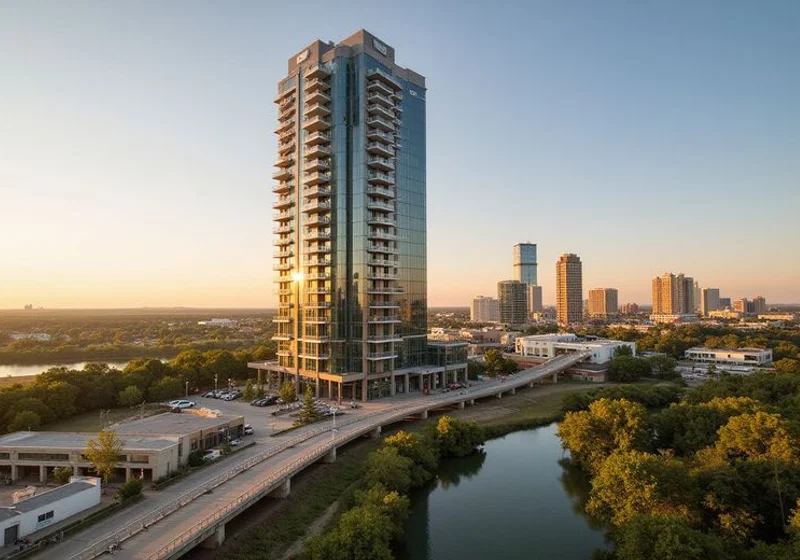Northshore, 38-story residential tower at 110 San Antonio St, Austin