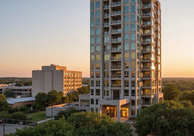 Seven, 23-story residential tower at 615 W 7th St, Austin