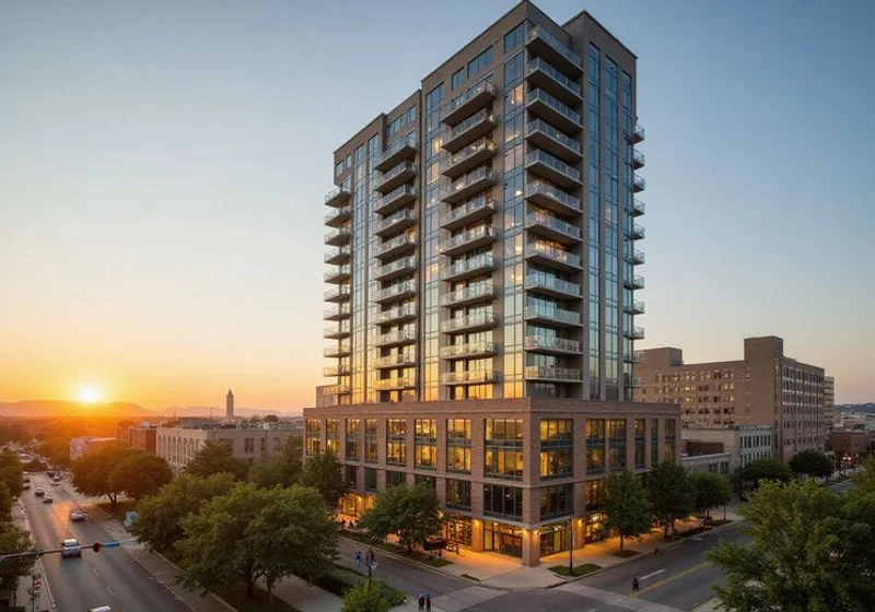 The Bowie, 36-story residential tower at 311 Bowie St, Austin