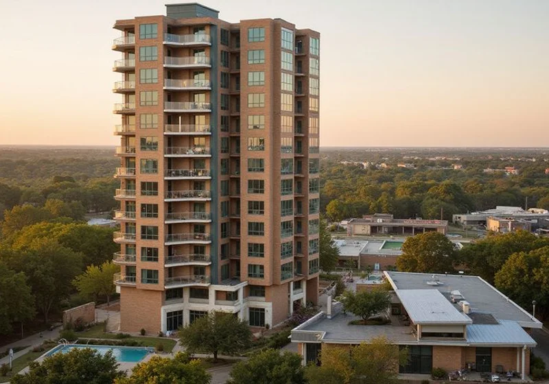 The Catherine, 19-story residential tower at 214 Barton Springs Rd, Austin