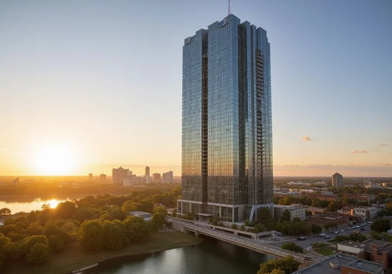 The Travis, 50-story residential tower at 80 Red River St, Austin